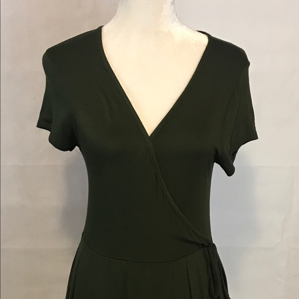 TMJ Junior Dress Color Green Size Large